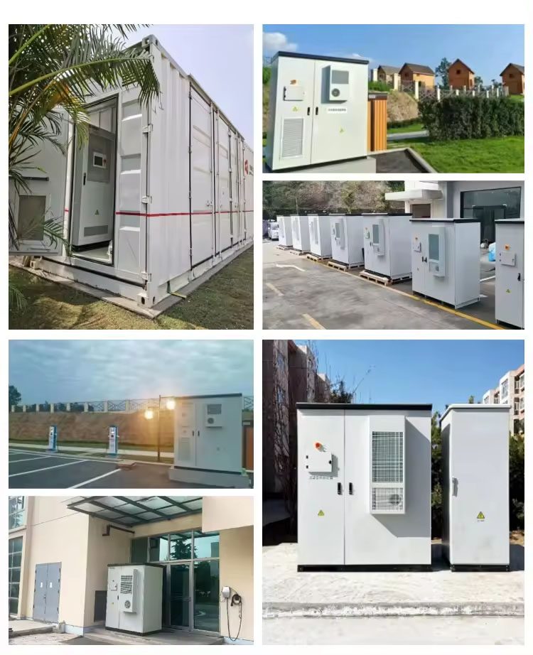 Solar BESS Commercial Industrial High Voltage Batteries LiFePO4 Battery Air Cooling Power Energy Storage Container 215Kwh