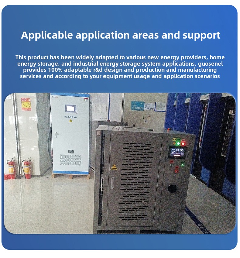 Customized 120kWh Off-Grid Power Station High-Voltage Iron Phosphate Industrial Commercial Energy Storage Energy Storage