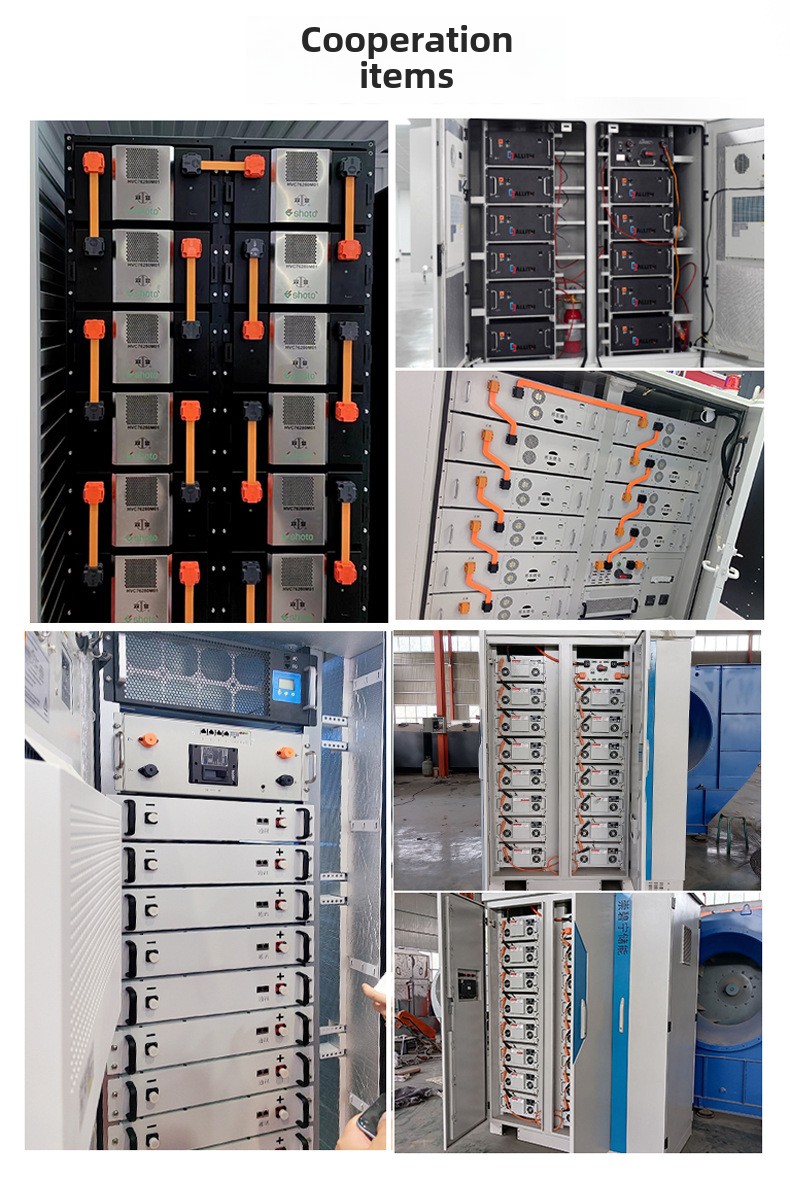 Customized 120kWh Off-Grid Power Station High-Voltage Iron Phosphate Industrial Commercial Energy Storage Energy Storage