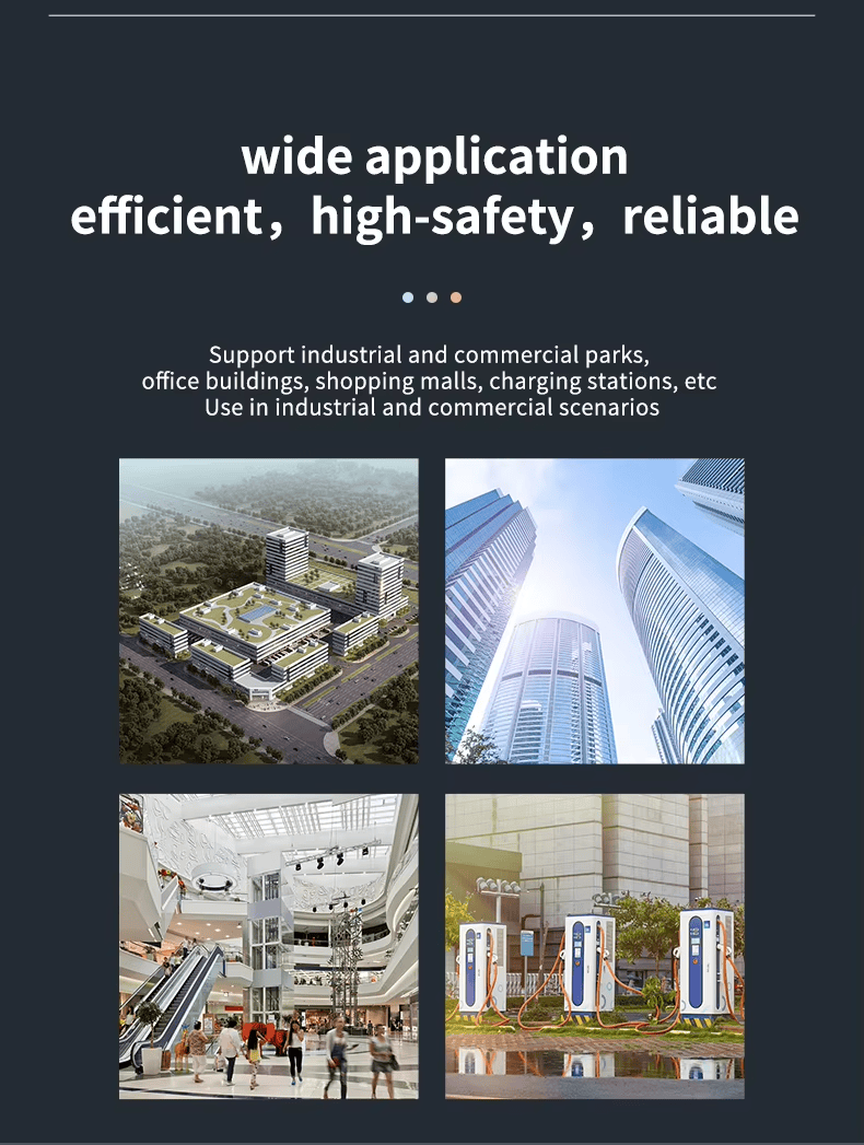 Industrial & Commercial Hybrid Solar Energy Storage System 100kw 200kw 300kw All-In-One Home Solar Power System