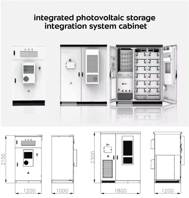 Solar BESS Commercial Industrial High Voltage Batteries LiFePO4 Battery Air Cooling Power Energy Storage Container 215Kwh