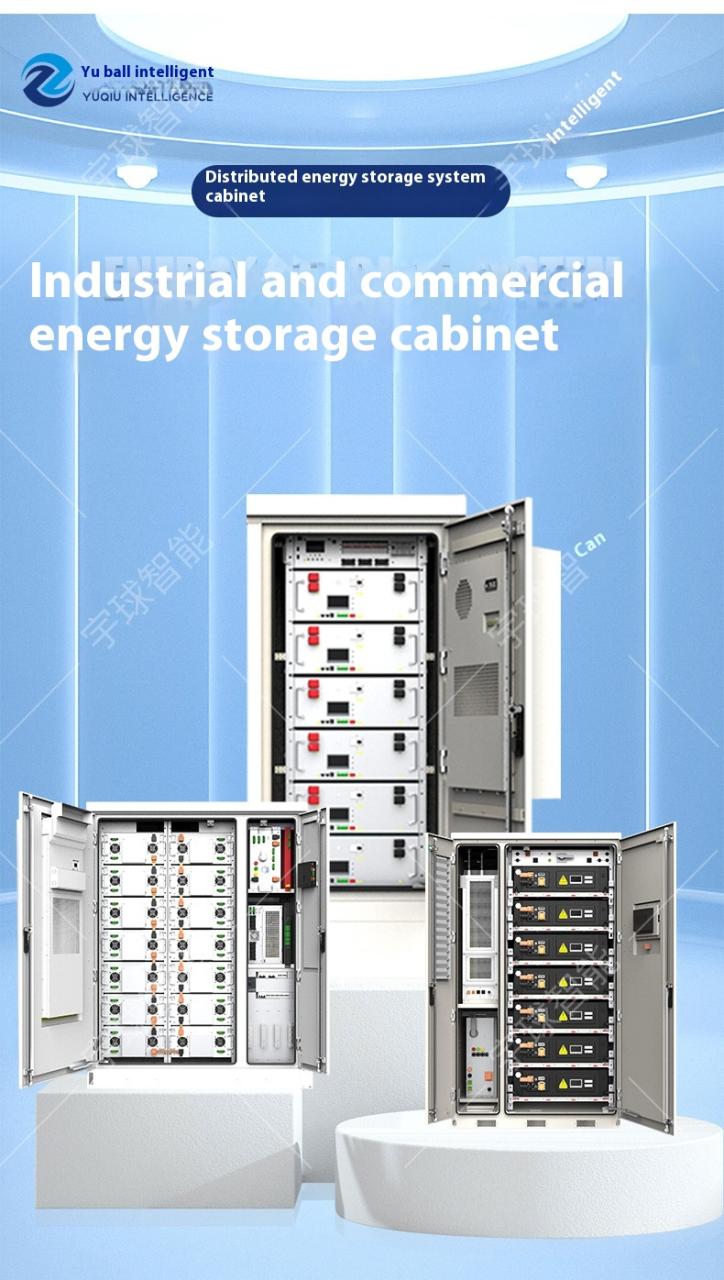 Customized outdoor Electric Energy Storage Cabinet Industrial and Commercial Off-Grid Lithium Battery System for Outdoor Use