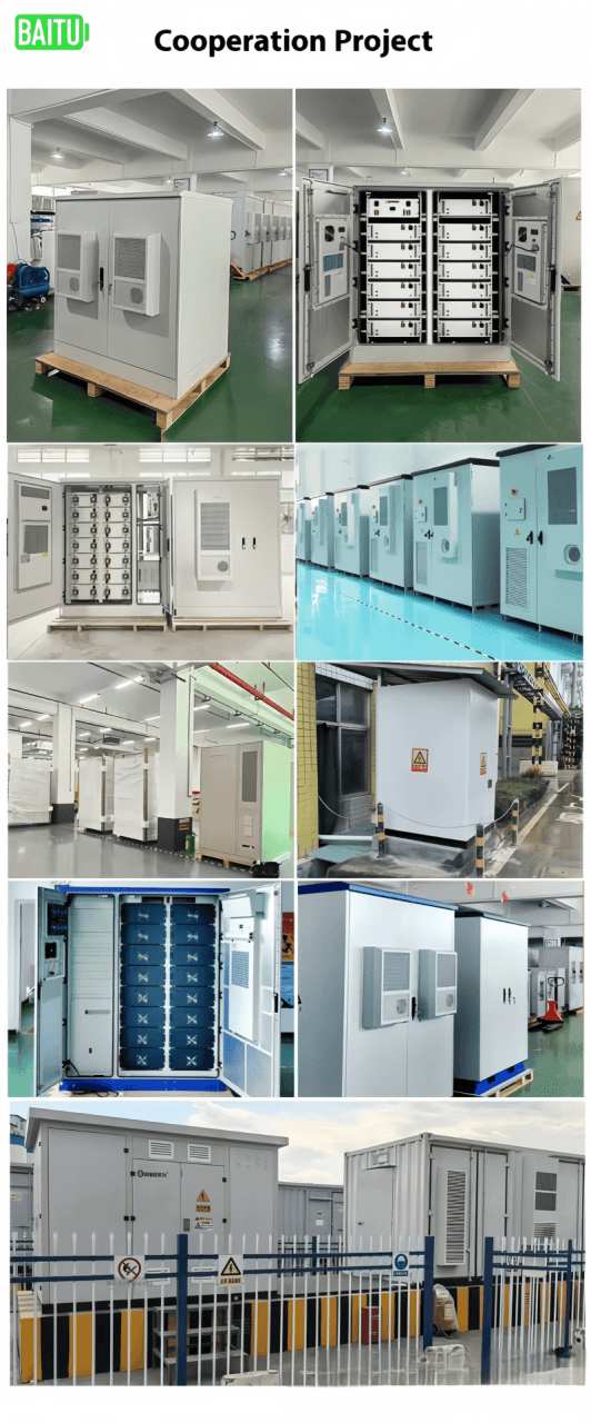 1MW/4MWH Energy Storage Lithium Battery Container System CAN Large Power Station Industry Commercial Backup Power Supply