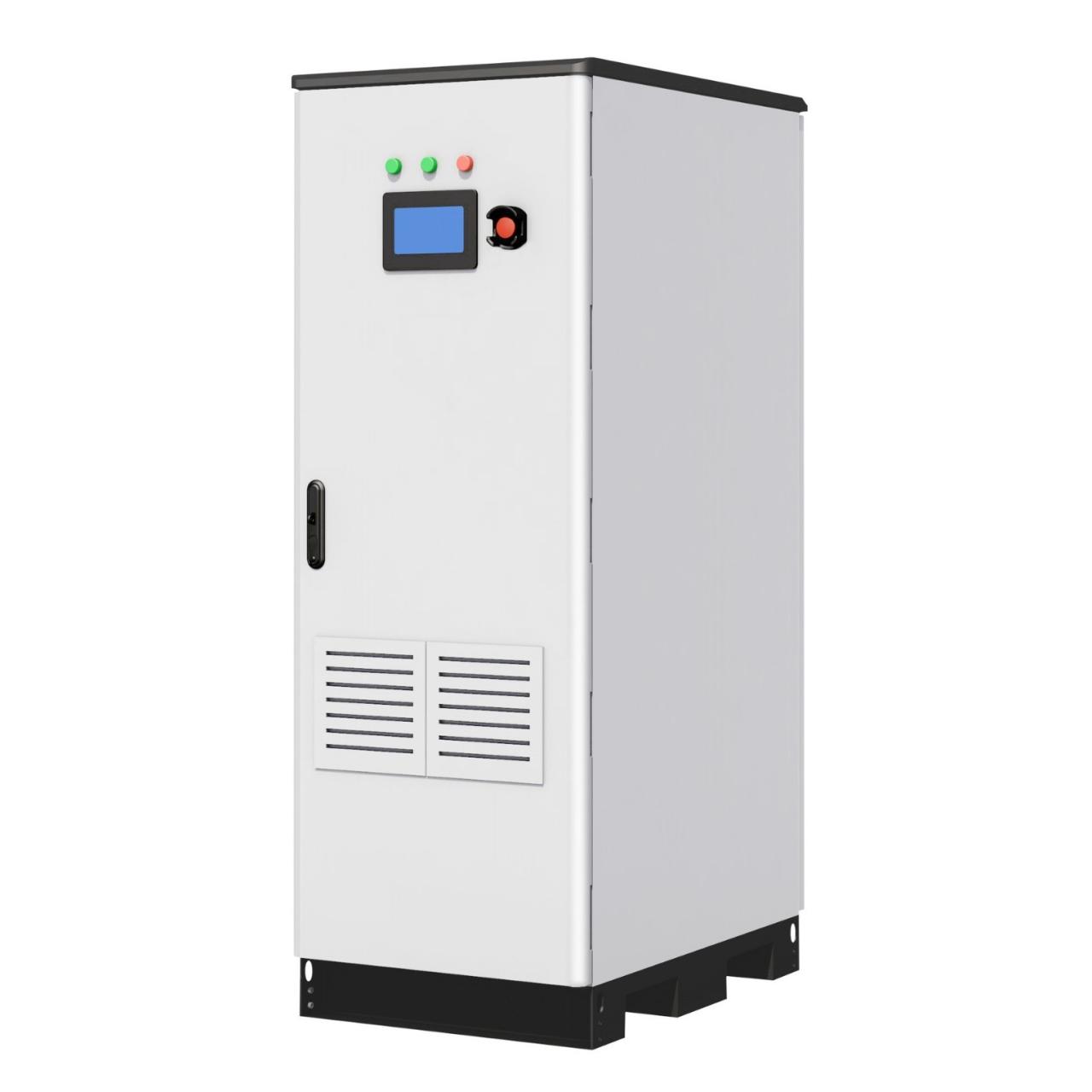 50KWh+30KW All-In-One ESS AC LiFePO4 Battery with IP20 New Commercial Industrial Energy Storage On-off Grid with Air Cooling