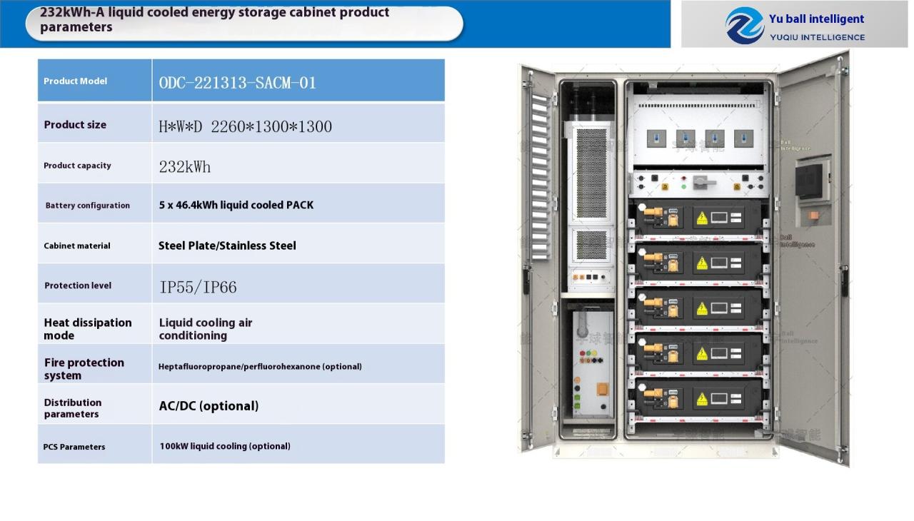 Customized outdoor Electric Energy Storage Cabinet Industrial and Commercial Off-Grid Lithium Battery System for Outdoor Use