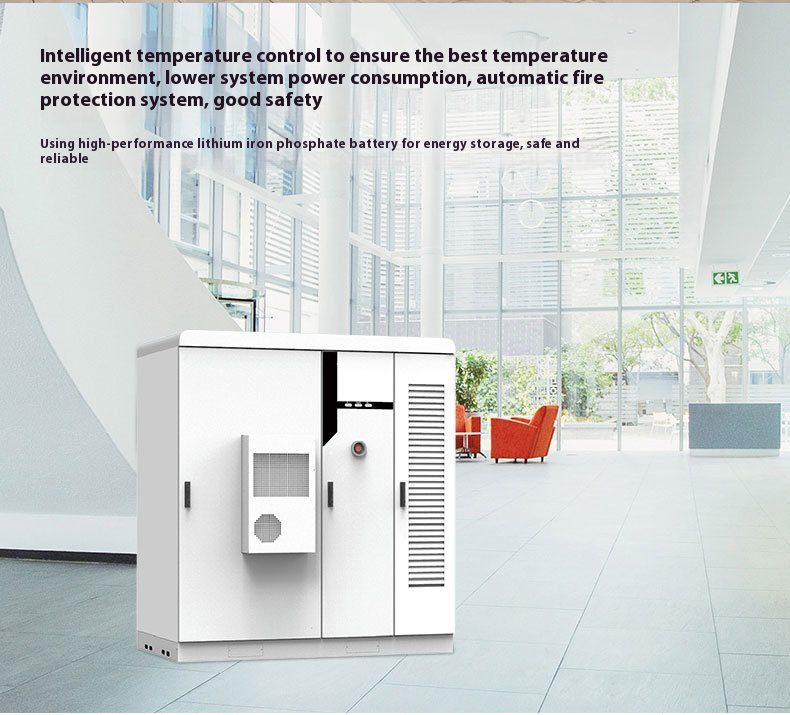 Industrial Commercial High-Performance 215kWh All-In-One Solar Photovoltaic Energy Storage Machine Lithium Storage Lifepo4